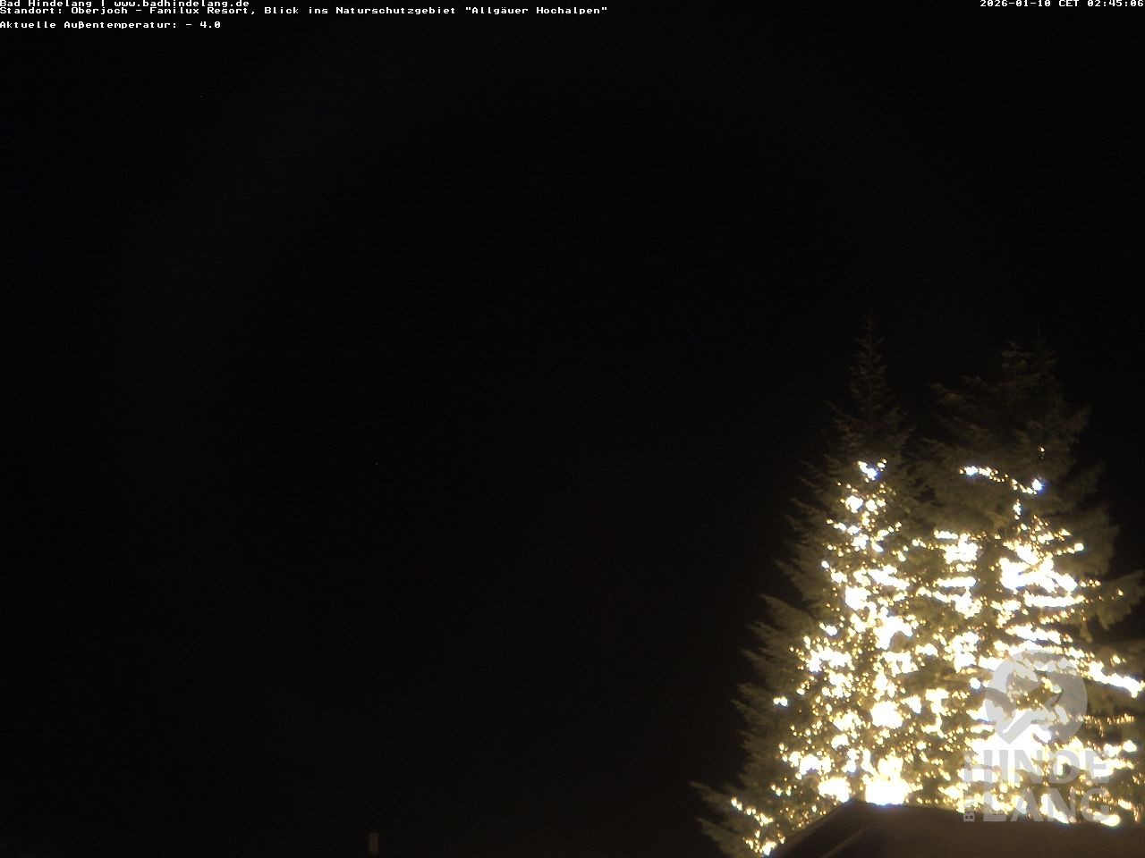 Archiv Foto Webcam Naturschutzgebiet "Allgäuer Hochalpen" vom Kinderhotel Oberjoch aus gesehen