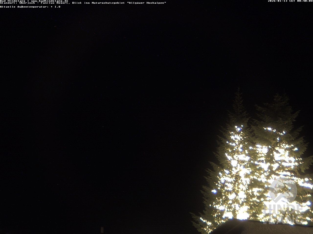 Archiv Foto Webcam Naturschutzgebiet "Allgäuer Hochalpen" vom Kinderhotel Oberjoch aus gesehen