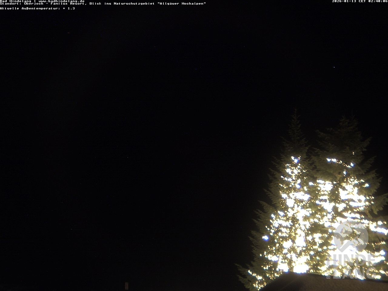 Archiv Foto Webcam Naturschutzgebiet "Allgäuer Hochalpen" vom Kinderhotel Oberjoch aus gesehen