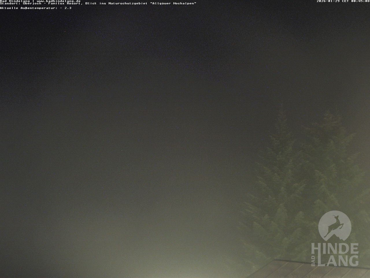 Archiv Foto Webcam Naturschutzgebiet "Allgäuer Hochalpen" vom Kinderhotel Oberjoch aus gesehen