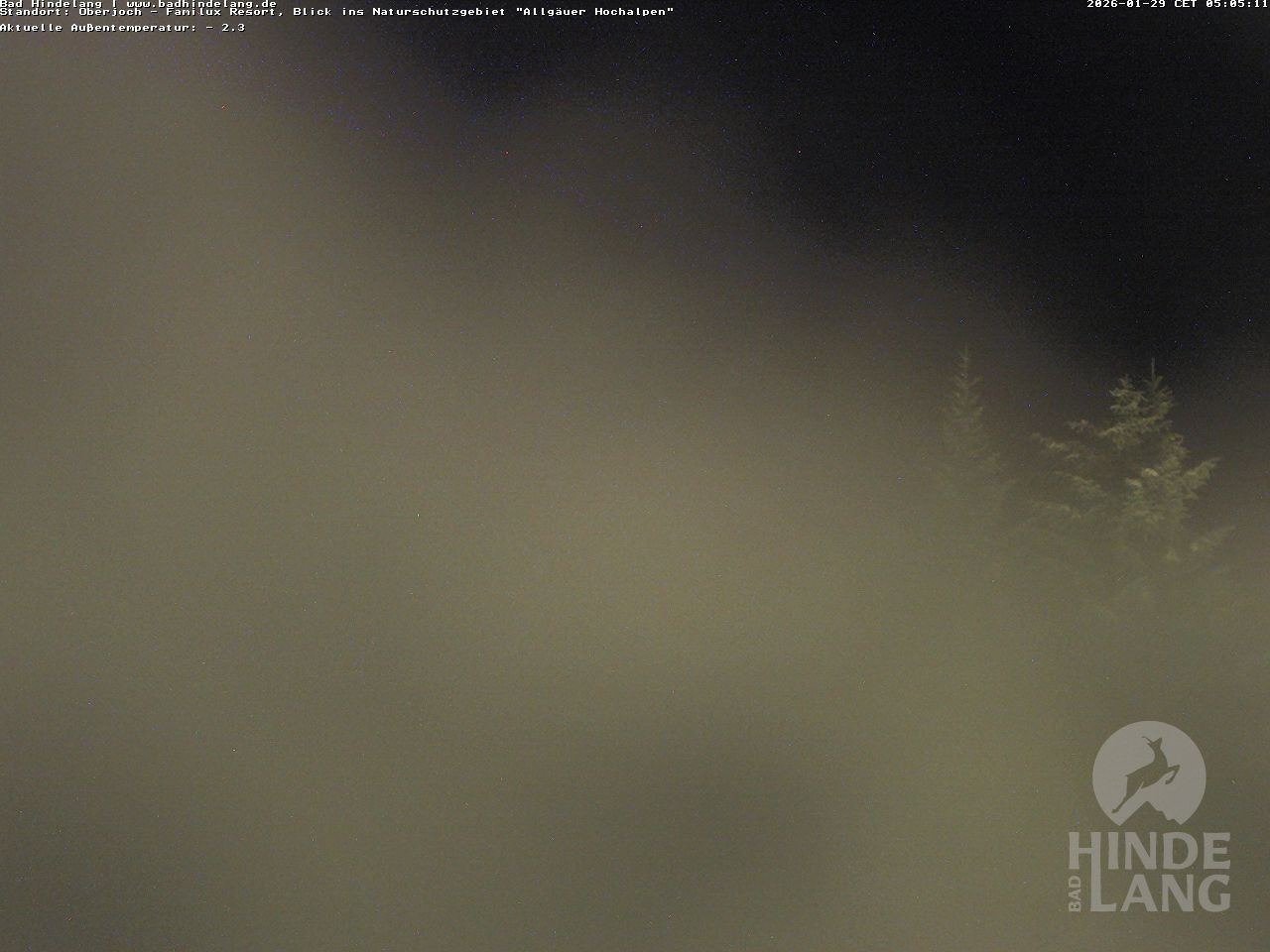 Archiv Foto Webcam Naturschutzgebiet "Allgäuer Hochalpen" vom Kinderhotel Oberjoch aus gesehen