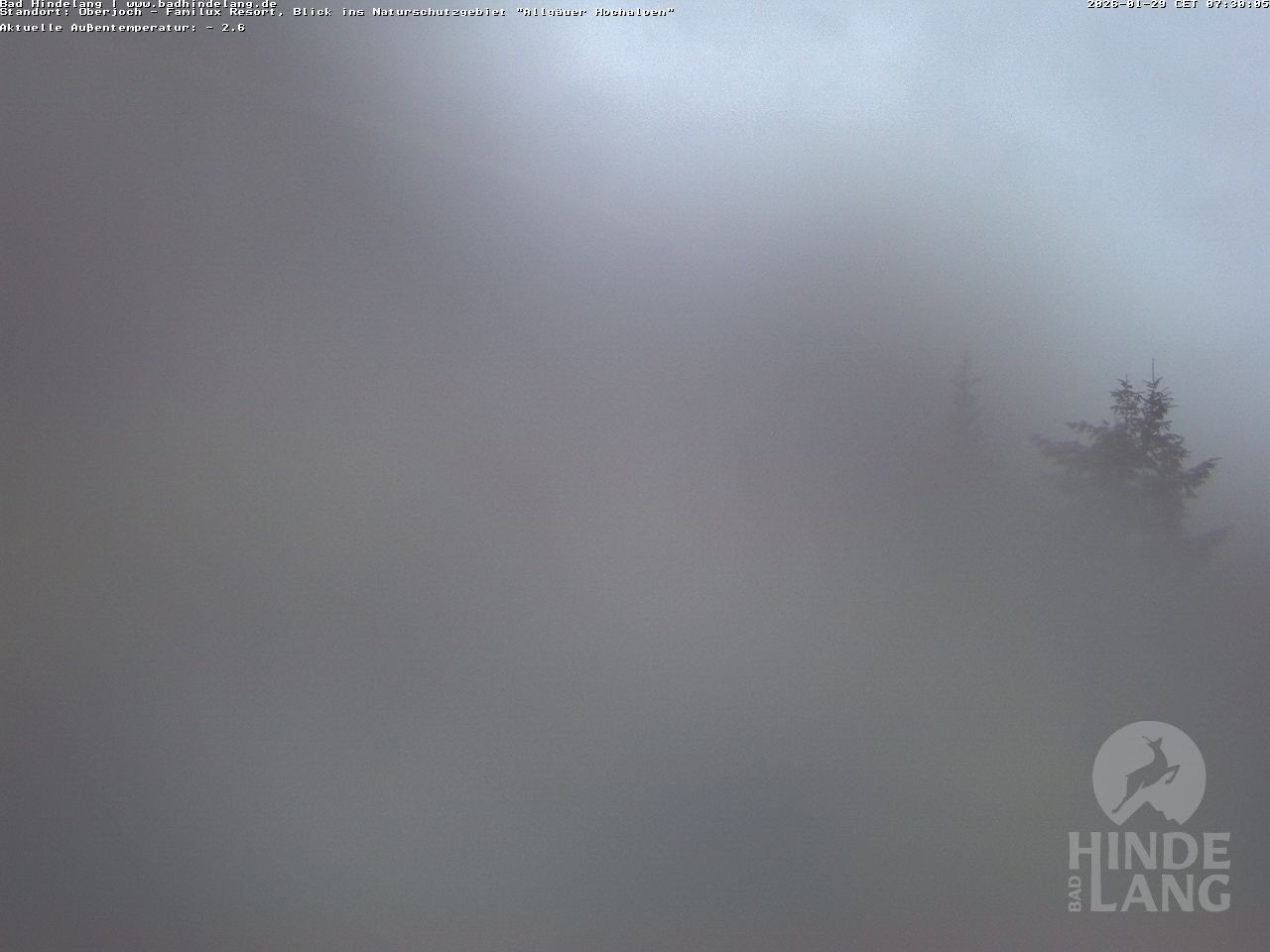 Archiv Foto Webcam Naturschutzgebiet "Allgäuer Hochalpen" vom Kinderhotel Oberjoch aus gesehen