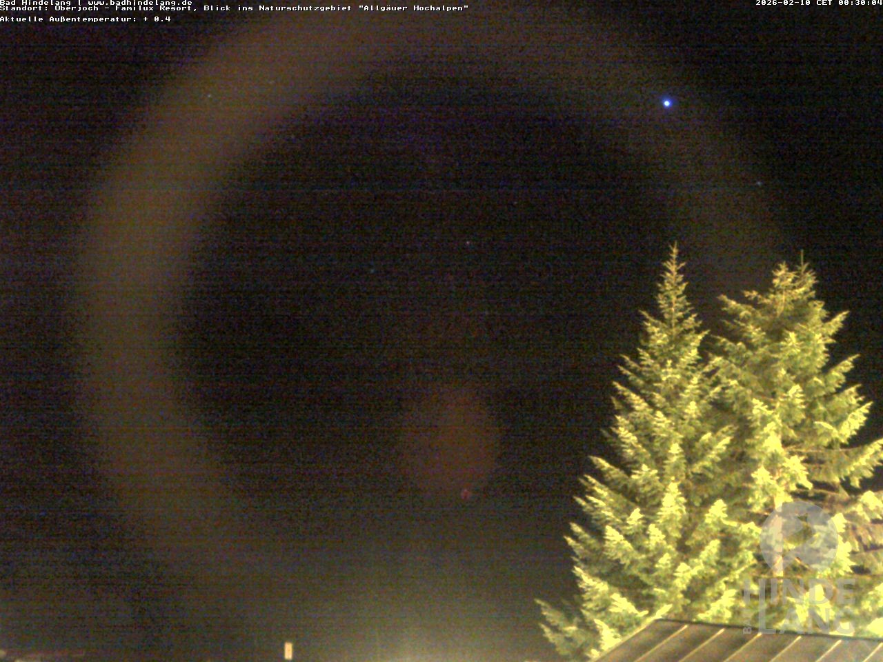 Archiv Foto Webcam Naturschutzgebiet "Allgäuer Hochalpen" vom Kinderhotel Oberjoch aus gesehen