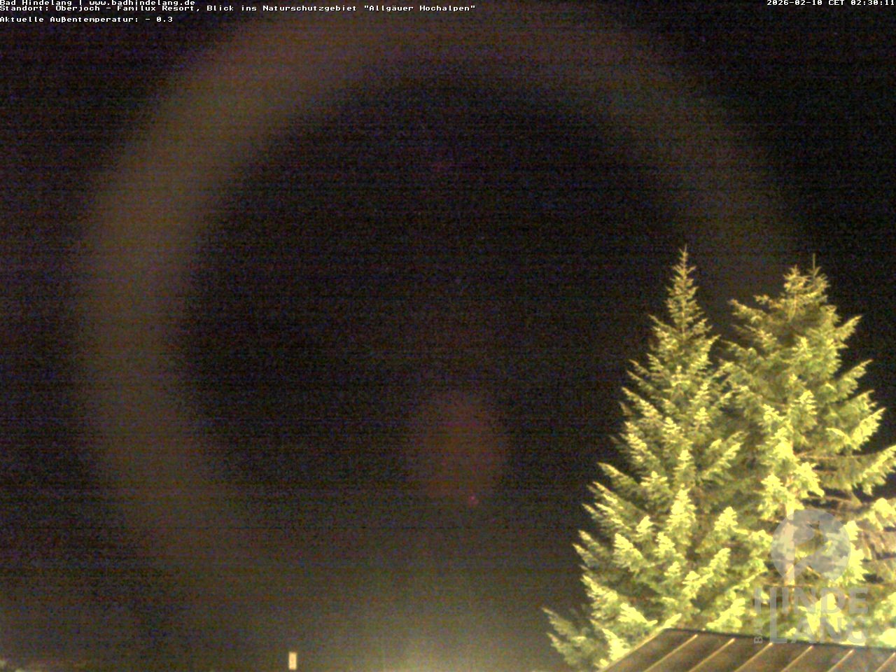 Archiv Foto Webcam Naturschutzgebiet "Allgäuer Hochalpen" vom Kinderhotel Oberjoch aus gesehen