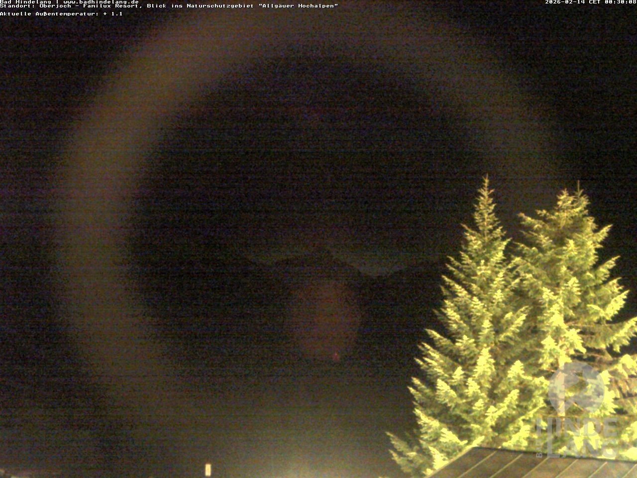 Archiv Foto Webcam Naturschutzgebiet "Allgäuer Hochalpen" vom Kinderhotel Oberjoch aus gesehen