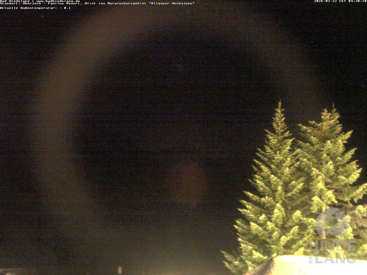 Archiv Foto Webcam Naturschutzgebiet "Allgäuer Hochalpen" vom Kinderhotel Oberjoch aus gesehen