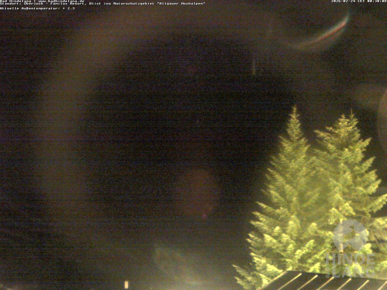 Archiv Foto Webcam Naturschutzgebiet "Allgäuer Hochalpen" vom Kinderhotel Oberjoch aus gesehen