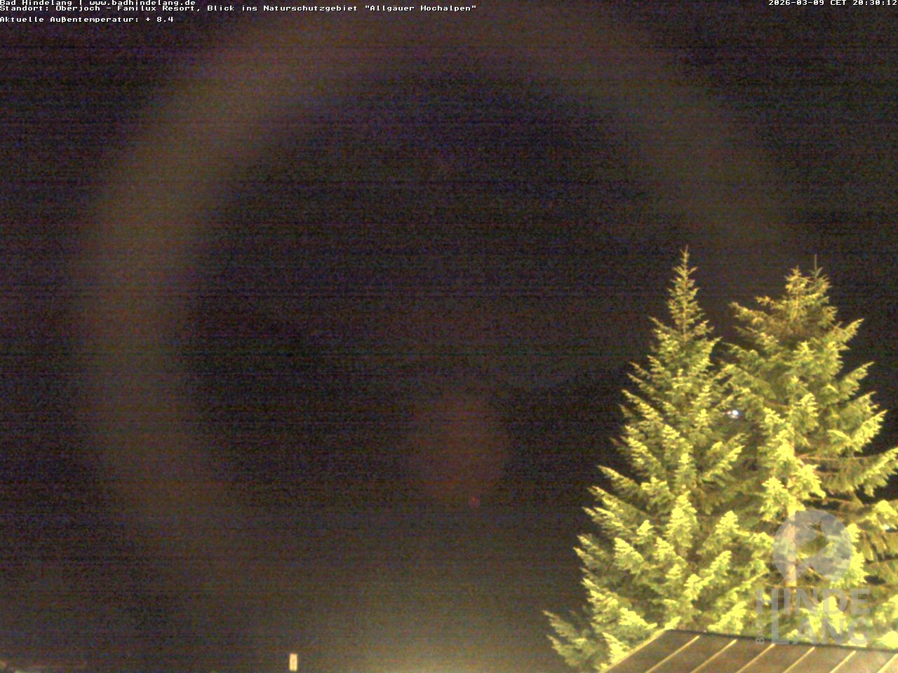 Archiv Foto Webcam Naturschutzgebiet "Allgäuer Hochalpen" vom Kinderhotel Oberjoch aus gesehen