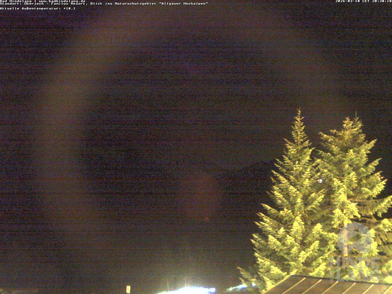 Archiv Foto Webcam Naturschutzgebiet "Allgäuer Hochalpen" vom Kinderhotel Oberjoch aus gesehen