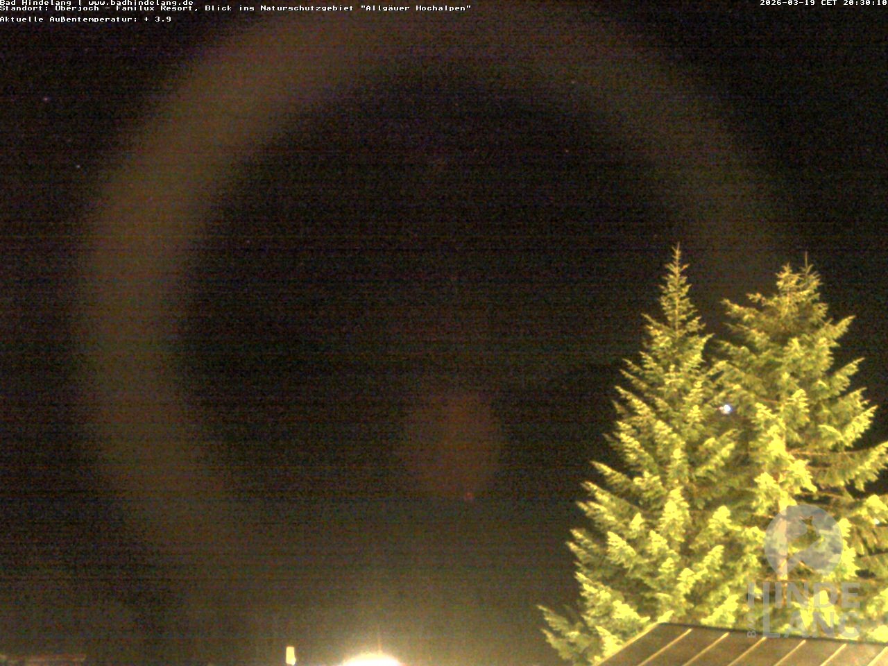 Archiv Foto Webcam Naturschutzgebiet "Allgäuer Hochalpen" vom Kinderhotel Oberjoch aus gesehen
