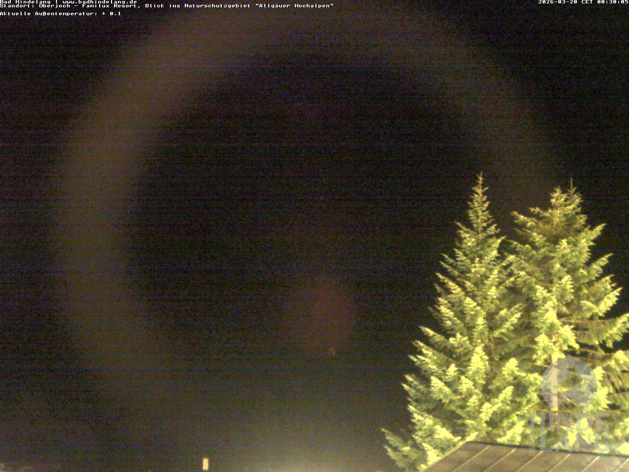 Archiv Foto Webcam Naturschutzgebiet "Allgäuer Hochalpen" vom Kinderhotel Oberjoch aus gesehen