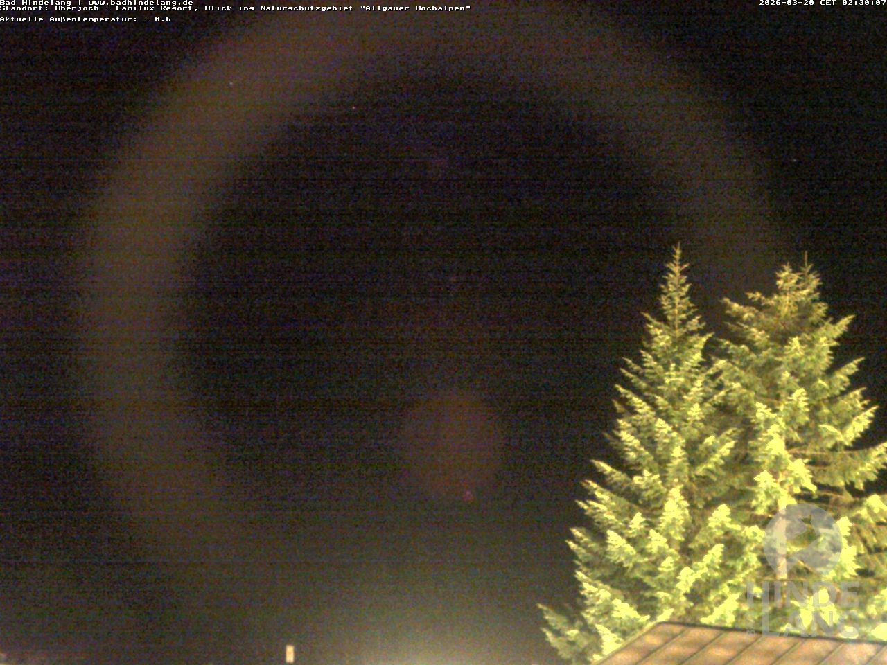 Archiv Foto Webcam Naturschutzgebiet "Allgäuer Hochalpen" vom Kinderhotel Oberjoch aus gesehen