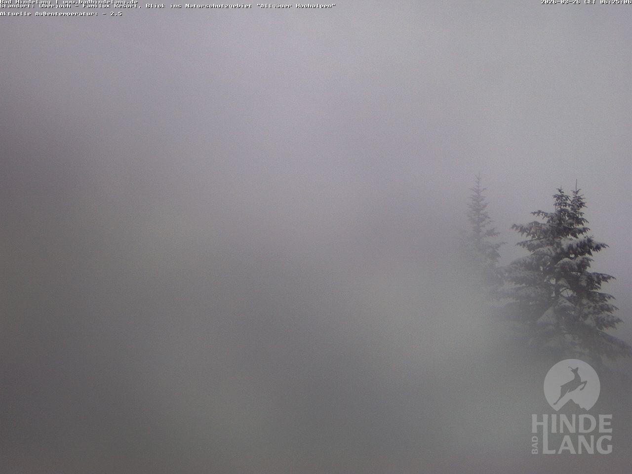 Archiv Foto Webcam Naturschutzgebiet "Allgäuer Hochalpen" vom Kinderhotel Oberjoch aus gesehen