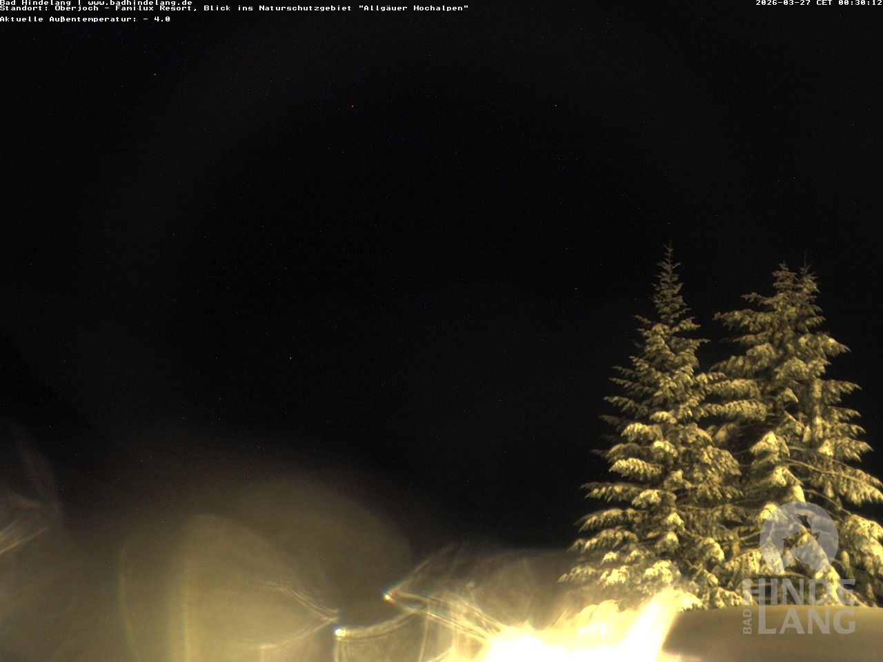 Archiv Foto Webcam Naturschutzgebiet "Allgäuer Hochalpen" vom Kinderhotel Oberjoch aus gesehen