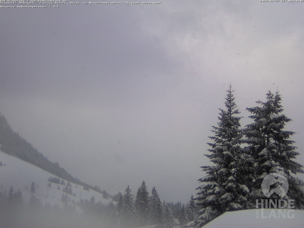 Archiv Foto Webcam Naturschutzgebiet "Allgäuer Hochalpen" vom Kinderhotel Oberjoch aus gesehen