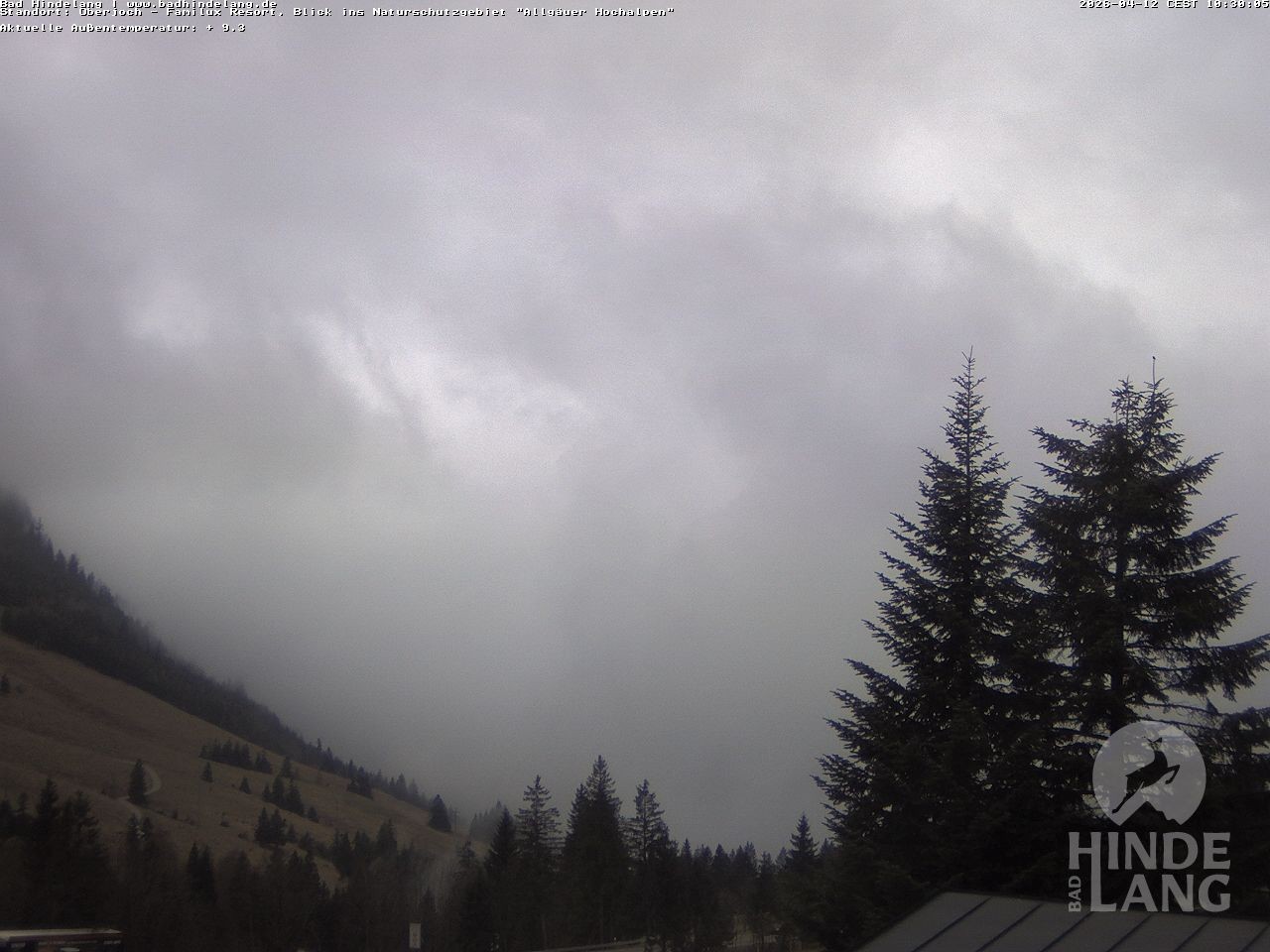 Archiv Foto Webcam Naturschutzgebiet "Allgäuer Hochalpen" vom Kinderhotel Oberjoch aus gesehen