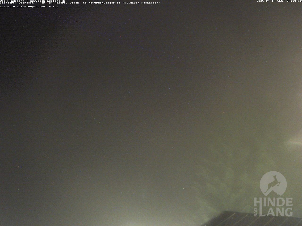 Archiv Foto Webcam Naturschutzgebiet "Allgäuer Hochalpen" vom Kinderhotel Oberjoch aus gesehen