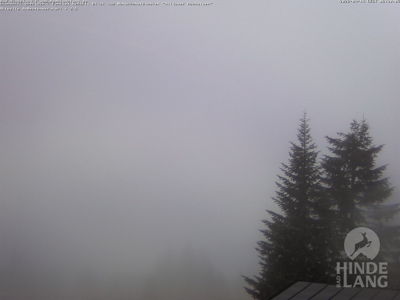 Archiv Foto Webcam Naturschutzgebiet "Allgäuer Hochalpen" vom Kinderhotel Oberjoch aus gesehen