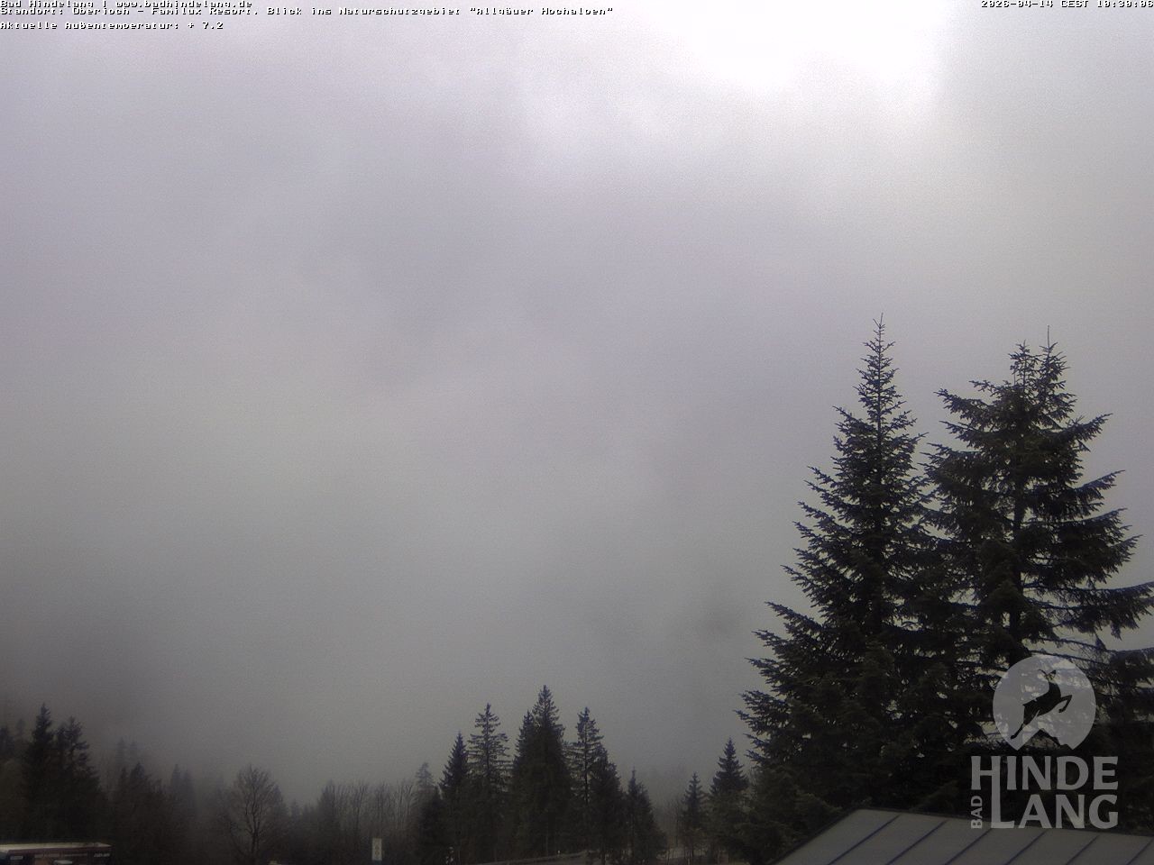 Archiv Foto Webcam Naturschutzgebiet "Allgäuer Hochalpen" vom Kinderhotel Oberjoch aus gesehen