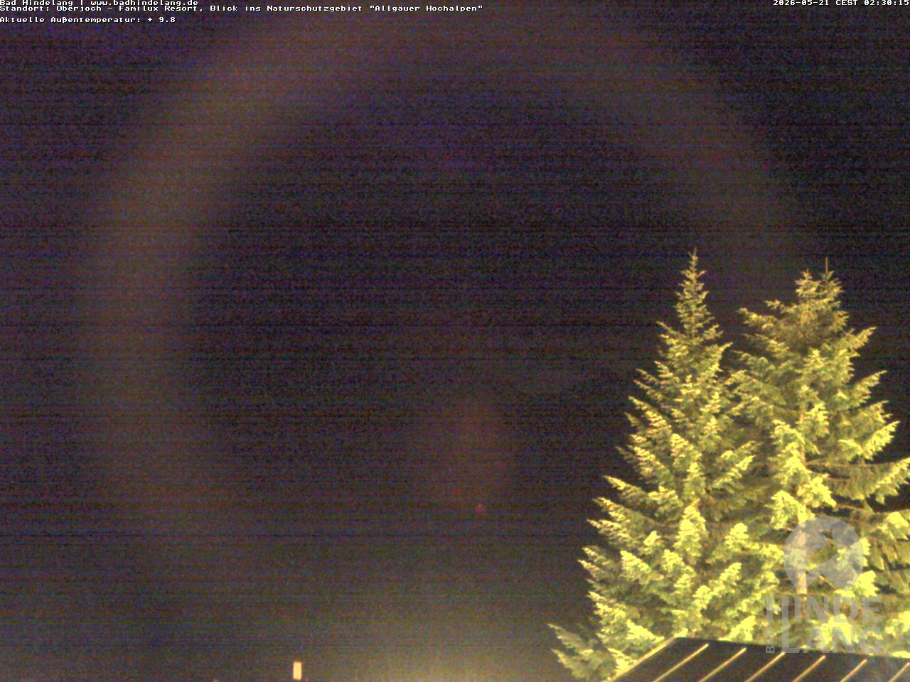 Archiv Foto Webcam Naturschutzgebiet "Allgäuer Hochalpen" vom Kinderhotel Oberjoch aus gesehen