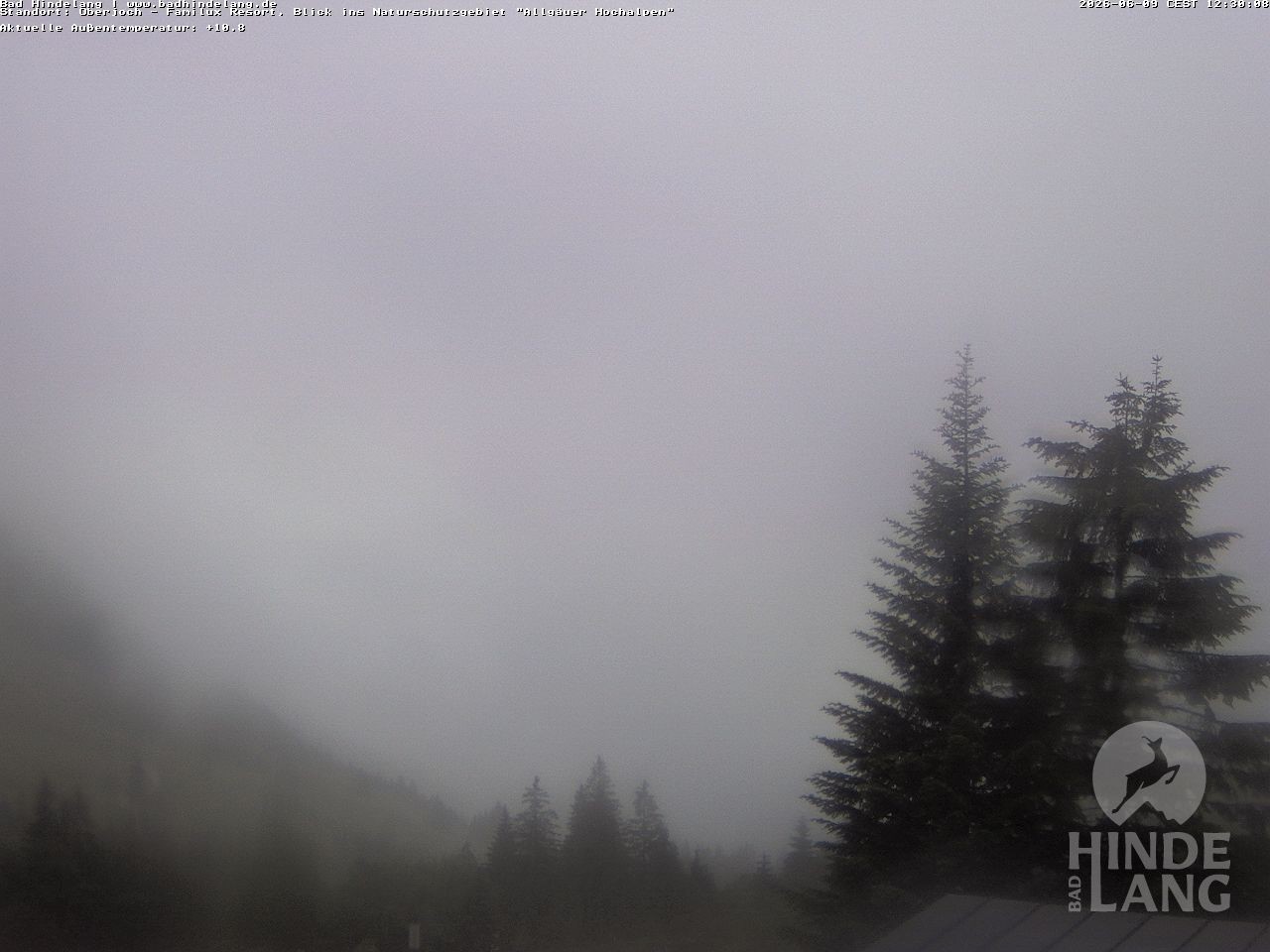 Archiv Foto Webcam Naturschutzgebiet "Allgäuer Hochalpen" vom Kinderhotel Oberjoch aus gesehen