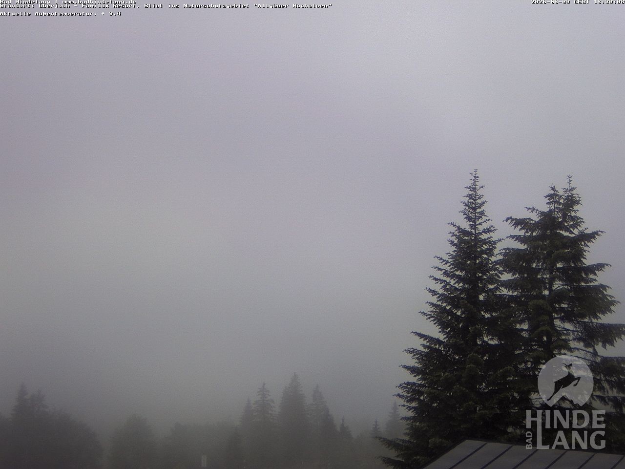 Archiv Foto Webcam Naturschutzgebiet "Allgäuer Hochalpen" vom Kinderhotel Oberjoch aus gesehen
