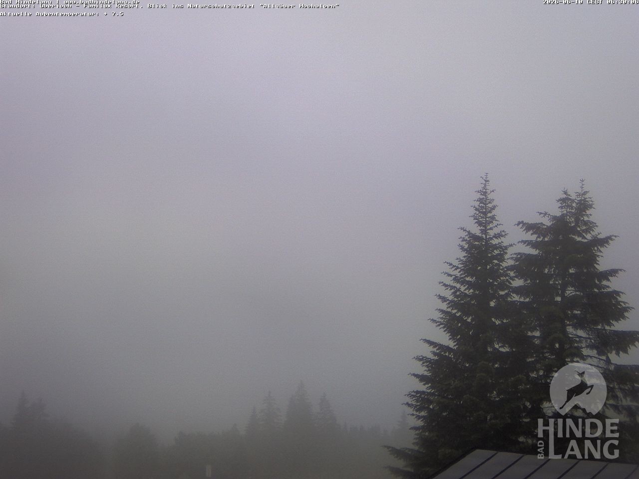 Archiv Foto Webcam Naturschutzgebiet "Allgäuer Hochalpen" vom Kinderhotel Oberjoch aus gesehen