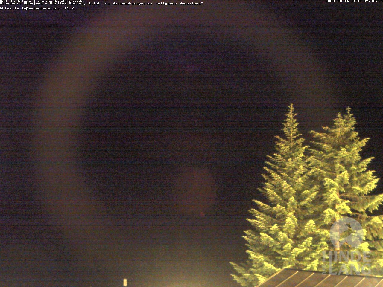 Archiv Foto Webcam Naturschutzgebiet "Allgäuer Hochalpen" vom Kinderhotel Oberjoch aus gesehen