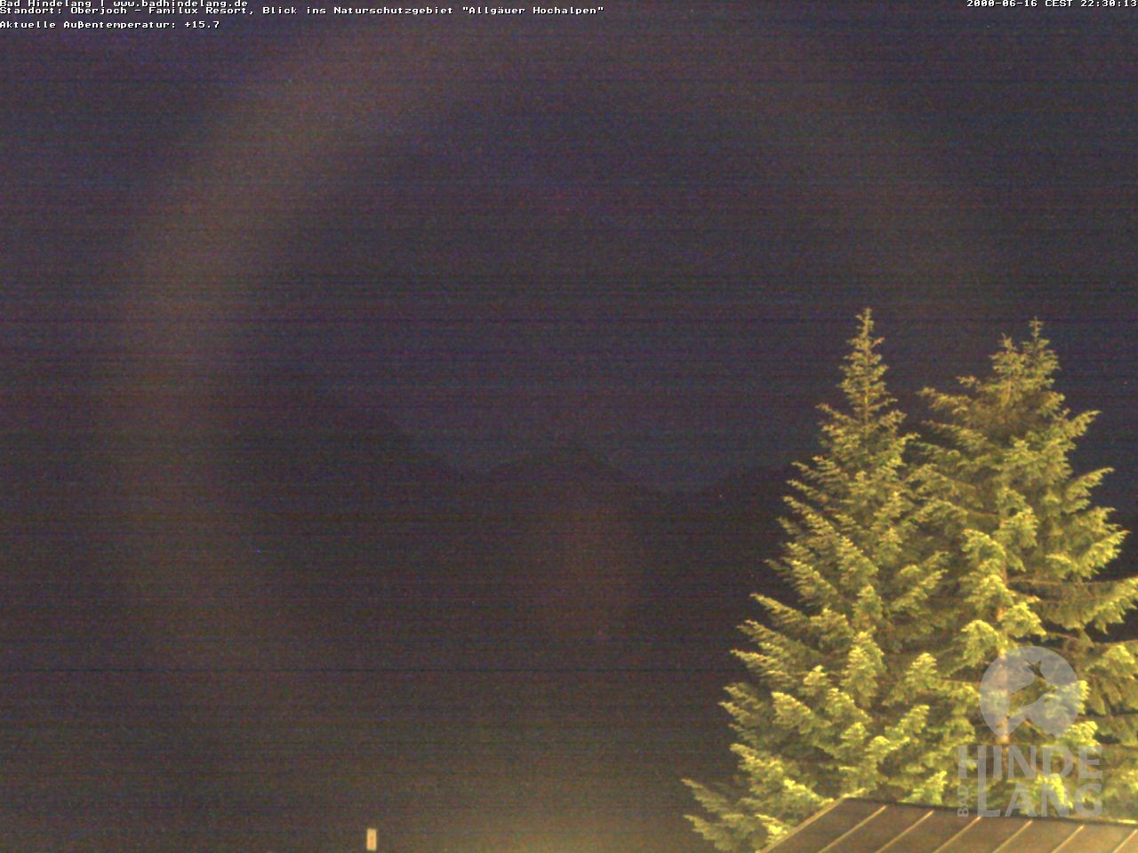 Archiv Foto Webcam Naturschutzgebiet "Allgäuer Hochalpen" vom Kinderhotel Oberjoch aus gesehen