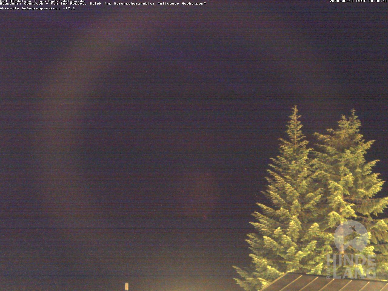 Archiv Foto Webcam Naturschutzgebiet "Allgäuer Hochalpen" vom Kinderhotel Oberjoch aus gesehen