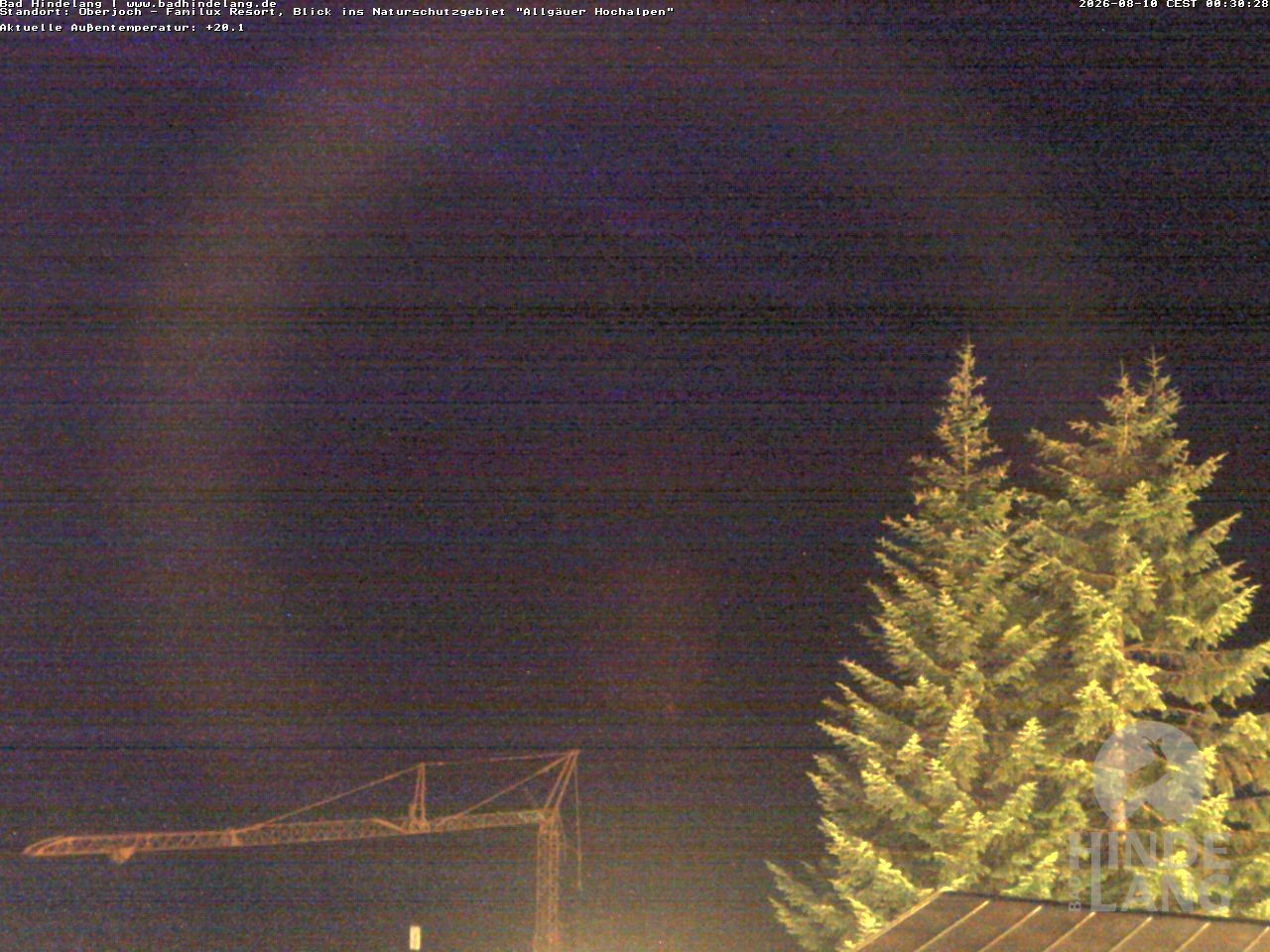Archiv Foto Webcam Naturschutzgebiet "Allgäuer Hochalpen" vom Kinderhotel Oberjoch aus gesehen