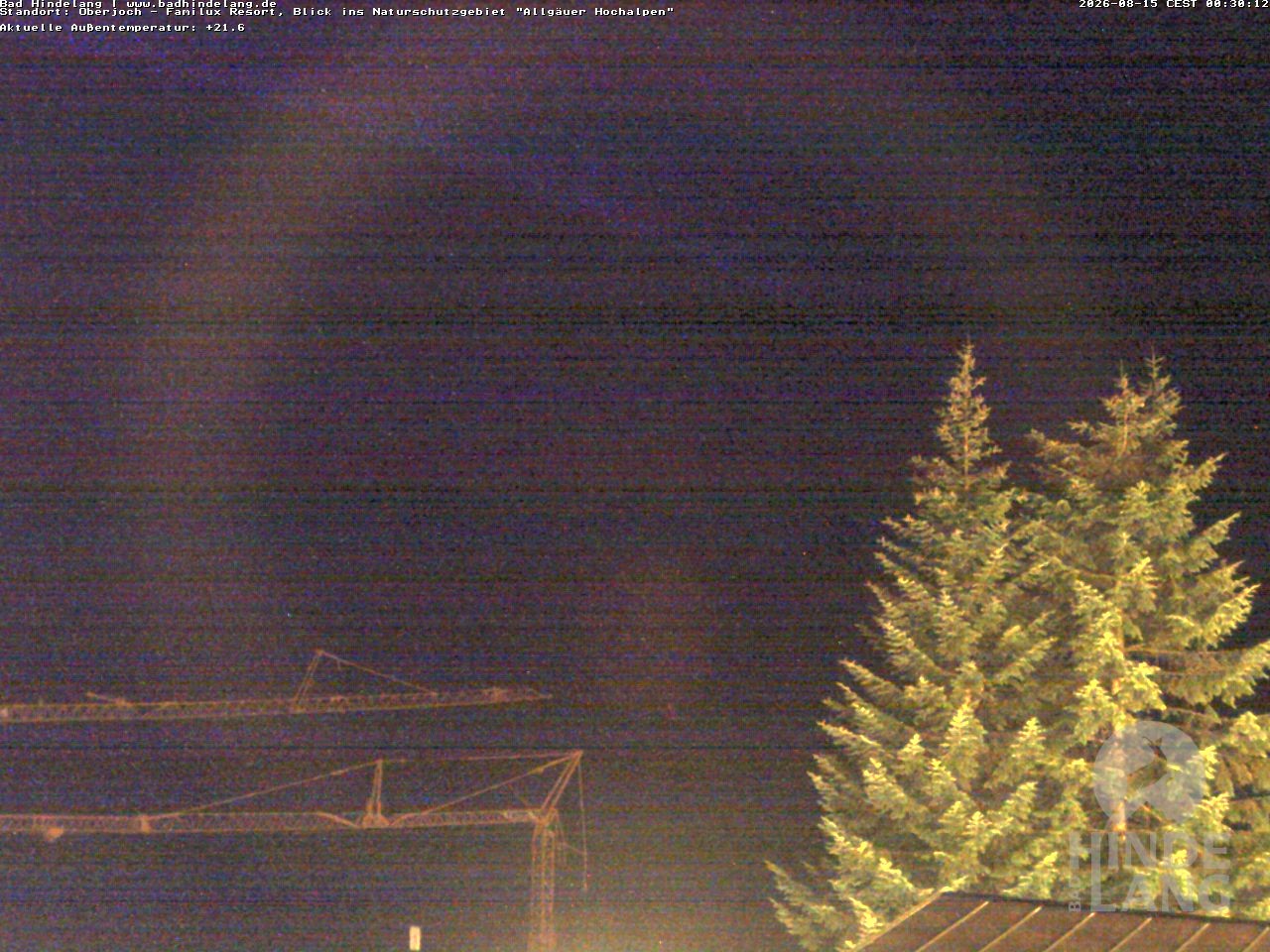 Archiv Foto Webcam Naturschutzgebiet "Allgäuer Hochalpen" vom Kinderhotel Oberjoch aus gesehen