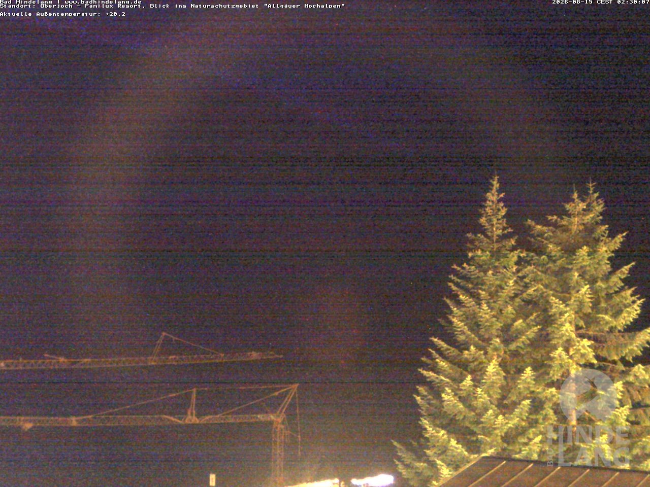 Archiv Foto Webcam Naturschutzgebiet "Allgäuer Hochalpen" vom Kinderhotel Oberjoch aus gesehen