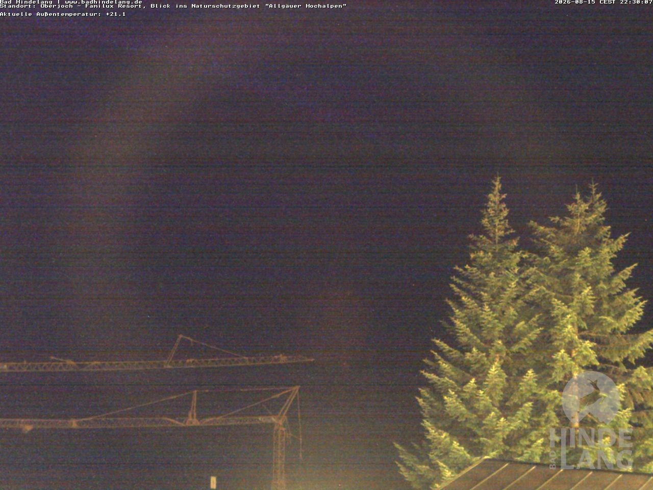 Archiv Foto Webcam Naturschutzgebiet "Allgäuer Hochalpen" vom Kinderhotel Oberjoch aus gesehen