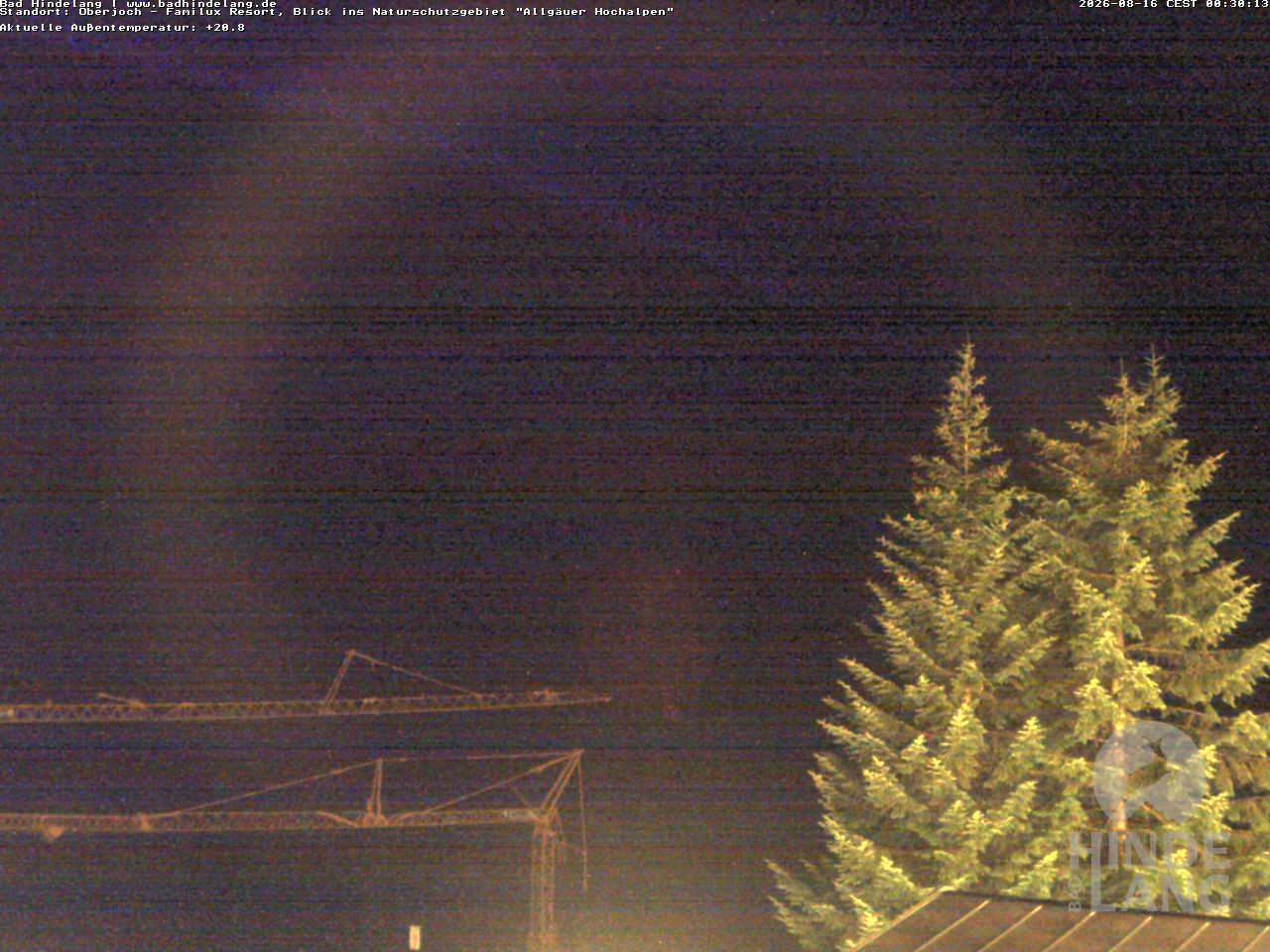 Archiv Foto Webcam Naturschutzgebiet "Allgäuer Hochalpen" vom Kinderhotel Oberjoch aus gesehen