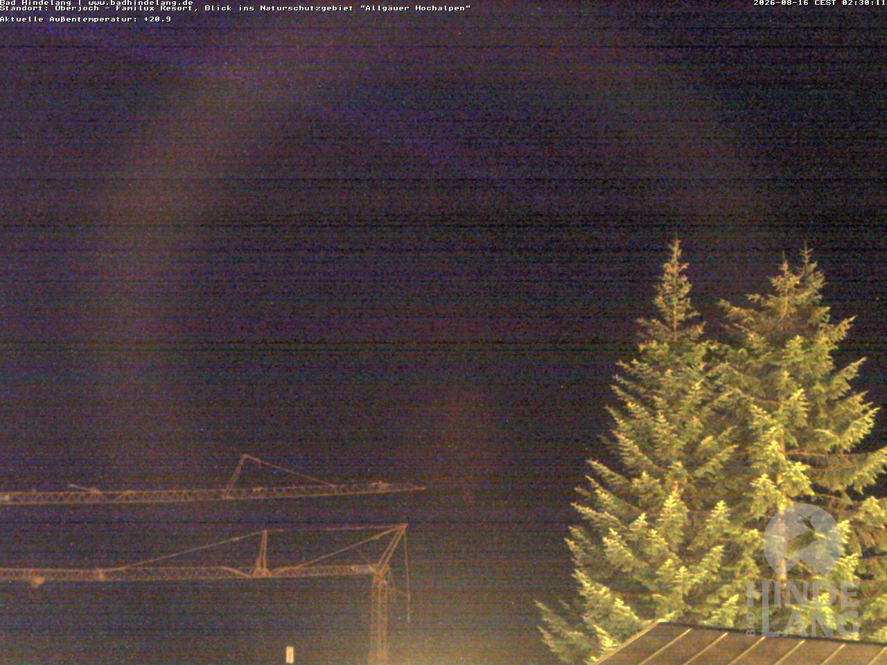 Archiv Foto Webcam Naturschutzgebiet "Allgäuer Hochalpen" vom Kinderhotel Oberjoch aus gesehen