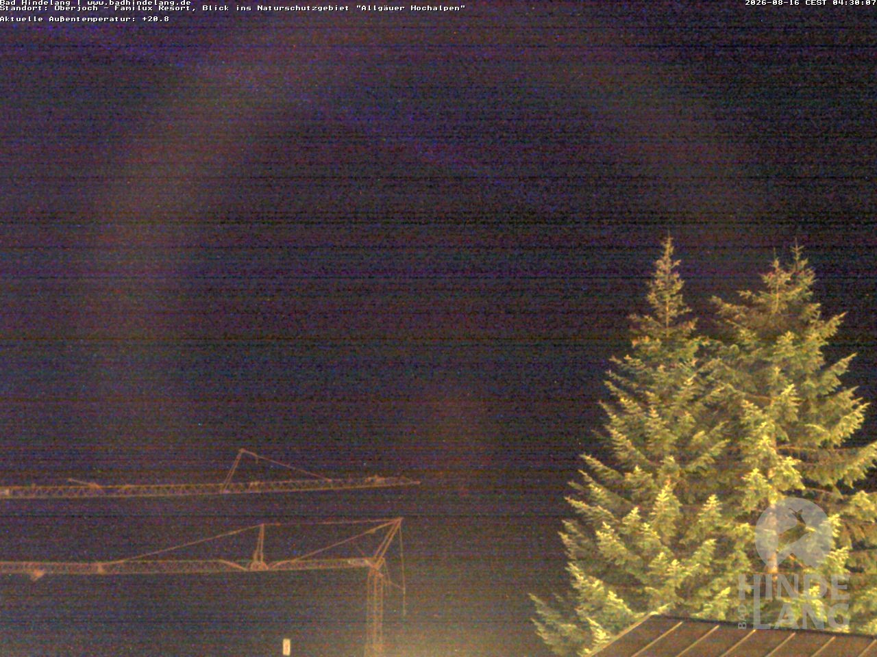 Archiv Foto Webcam Naturschutzgebiet "Allgäuer Hochalpen" vom Kinderhotel Oberjoch aus gesehen