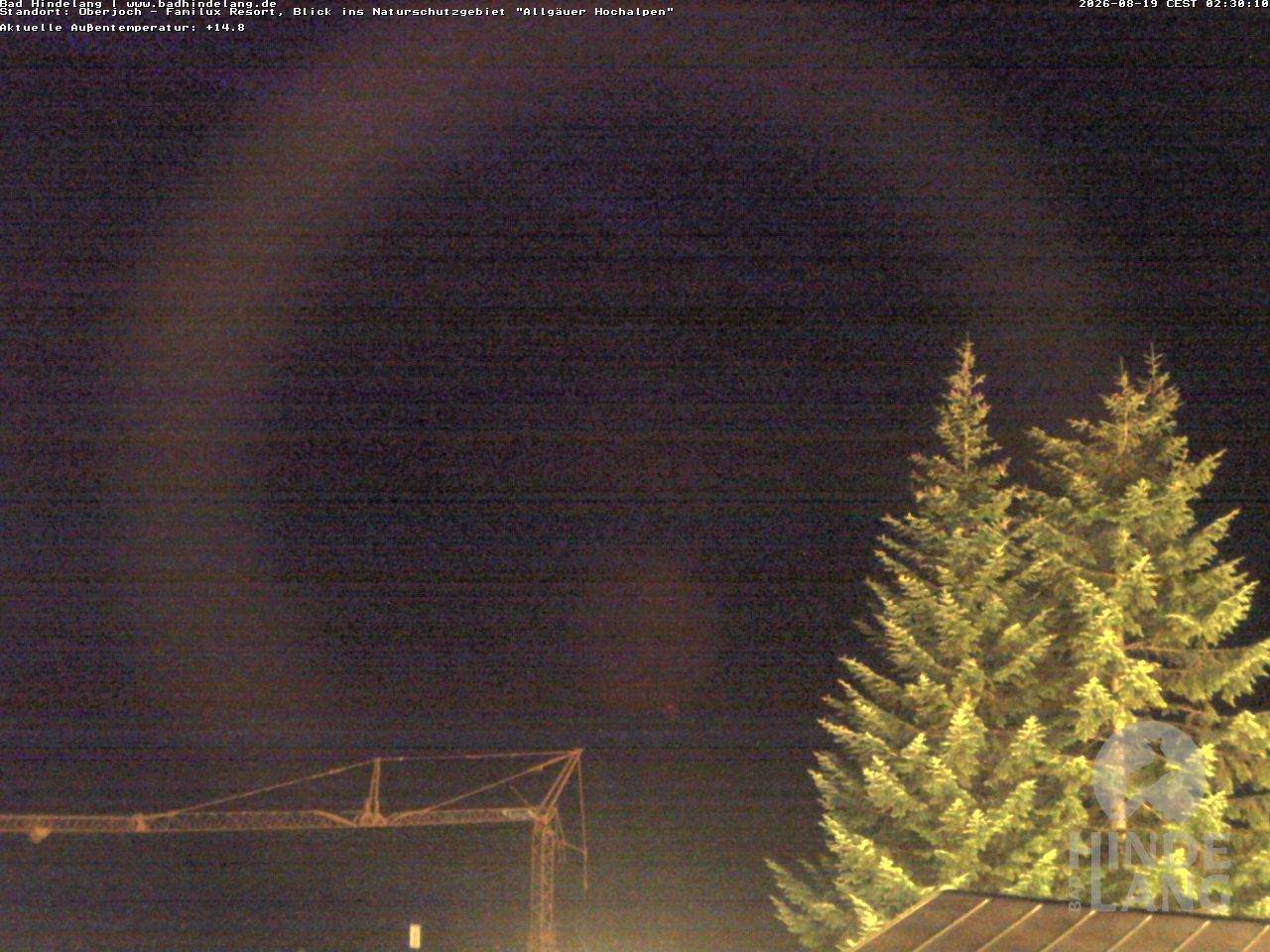 Archiv Foto Webcam Naturschutzgebiet "Allgäuer Hochalpen" vom Kinderhotel Oberjoch aus gesehen