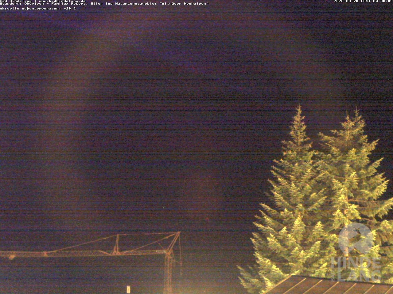 Archiv Foto Webcam Naturschutzgebiet "Allgäuer Hochalpen" vom Kinderhotel Oberjoch aus gesehen