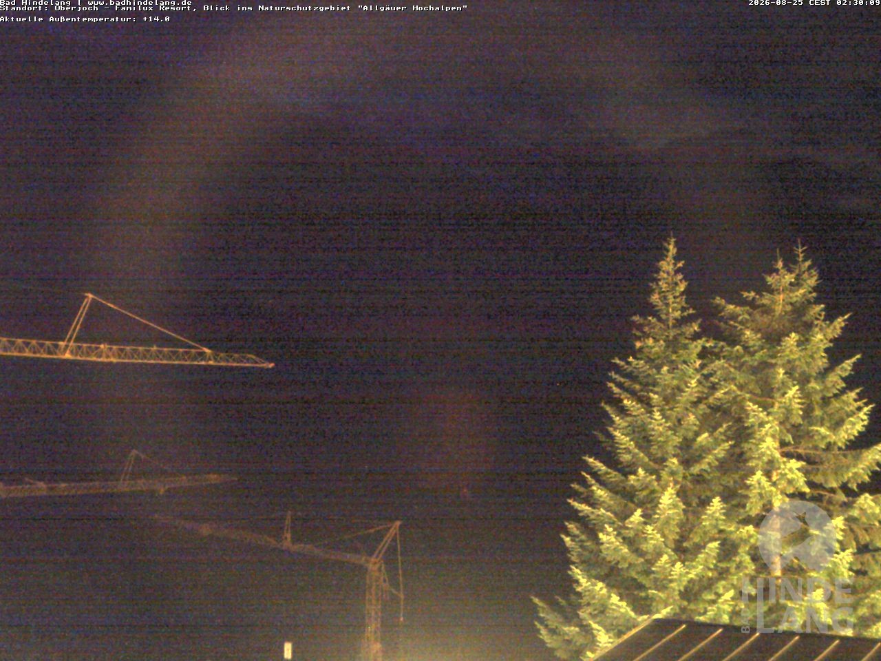 Archiv Foto Webcam Naturschutzgebiet "Allgäuer Hochalpen" vom Kinderhotel Oberjoch aus gesehen