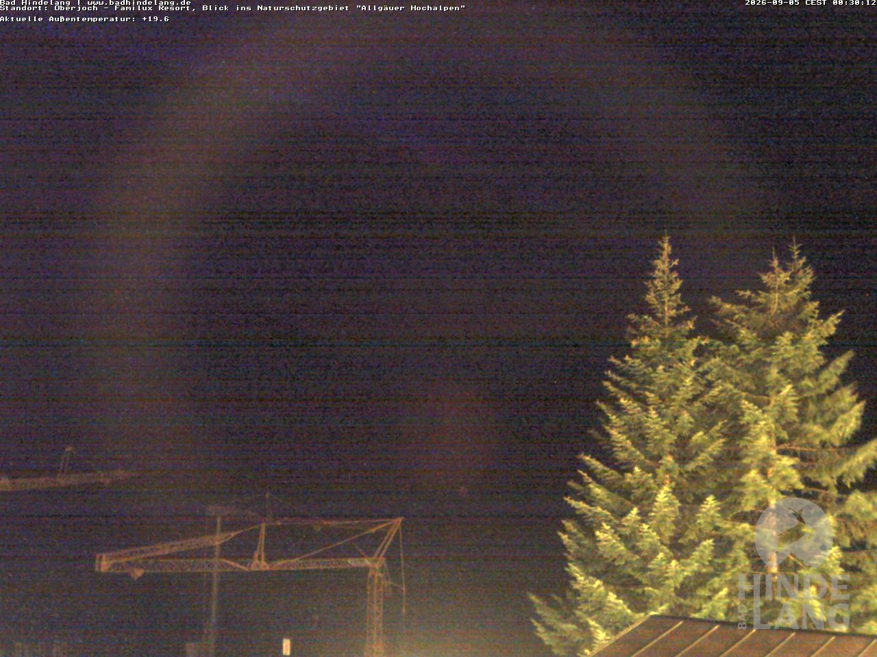 Archiv Foto Webcam Naturschutzgebiet "Allgäuer Hochalpen" vom Kinderhotel Oberjoch aus gesehen