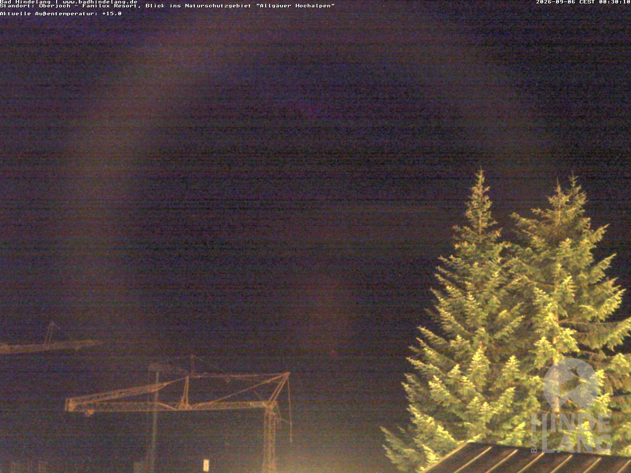 Archiv Foto Webcam Naturschutzgebiet "Allgäuer Hochalpen" vom Kinderhotel Oberjoch aus gesehen
