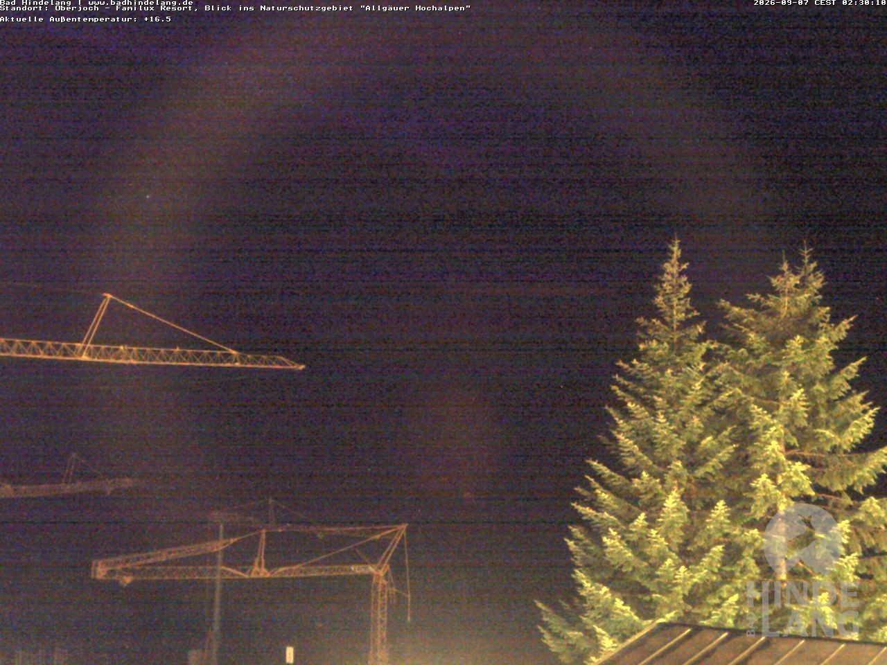 Archiv Foto Webcam Naturschutzgebiet "Allgäuer Hochalpen" vom Kinderhotel Oberjoch aus gesehen