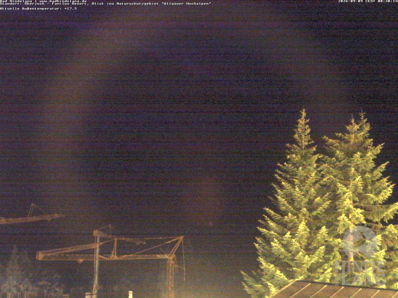 Archiv Foto Webcam Naturschutzgebiet "Allgäuer Hochalpen" vom Kinderhotel Oberjoch aus gesehen