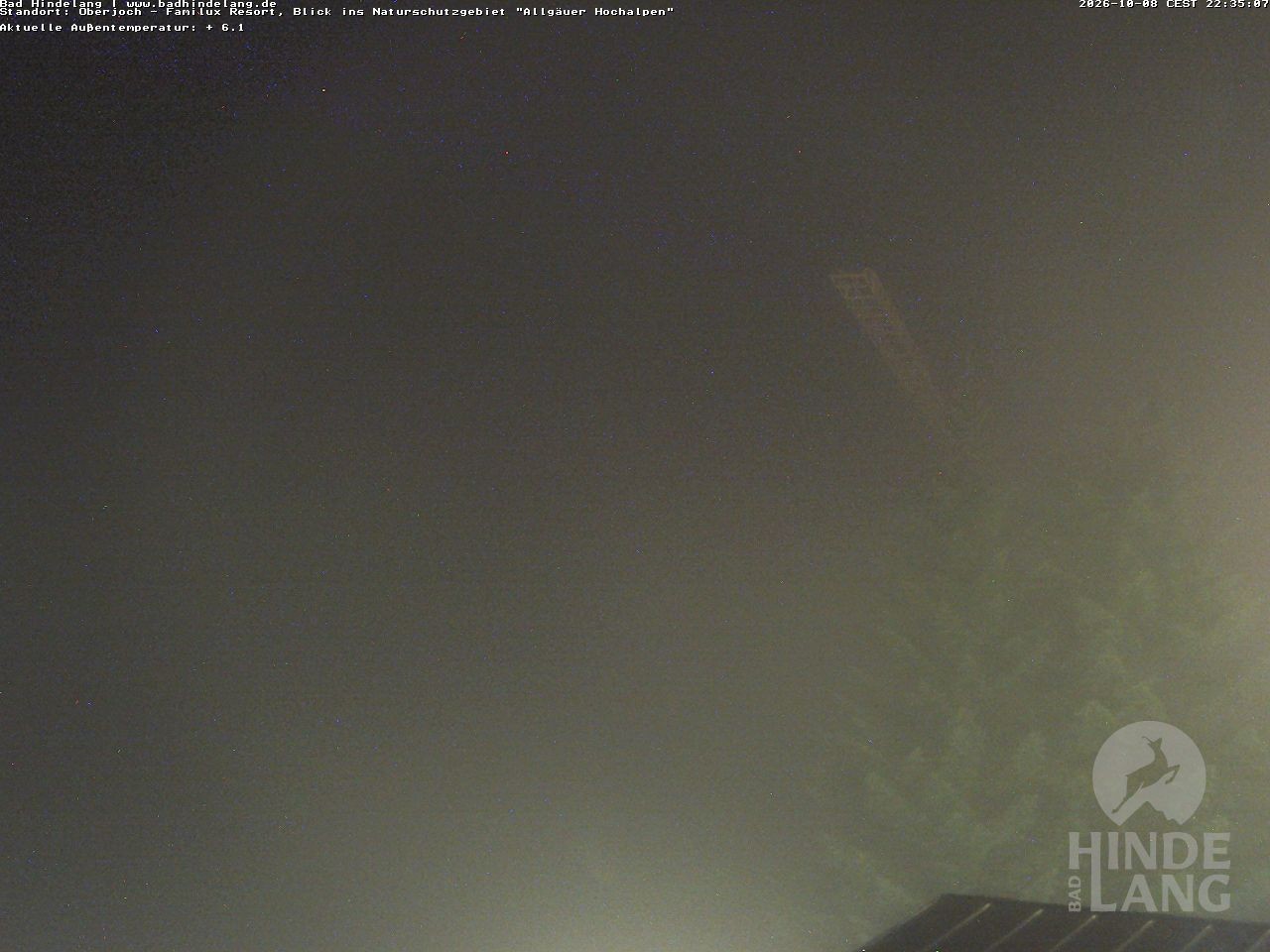 Archiv Foto Webcam Naturschutzgebiet "Allgäuer Hochalpen" vom Kinderhotel Oberjoch aus gesehen