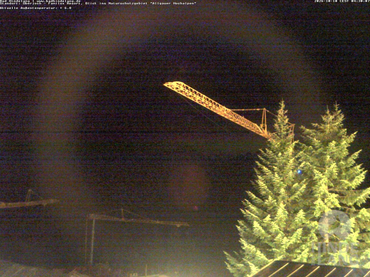 Archiv Foto Webcam Naturschutzgebiet "Allgäuer Hochalpen" vom Kinderhotel Oberjoch aus gesehen