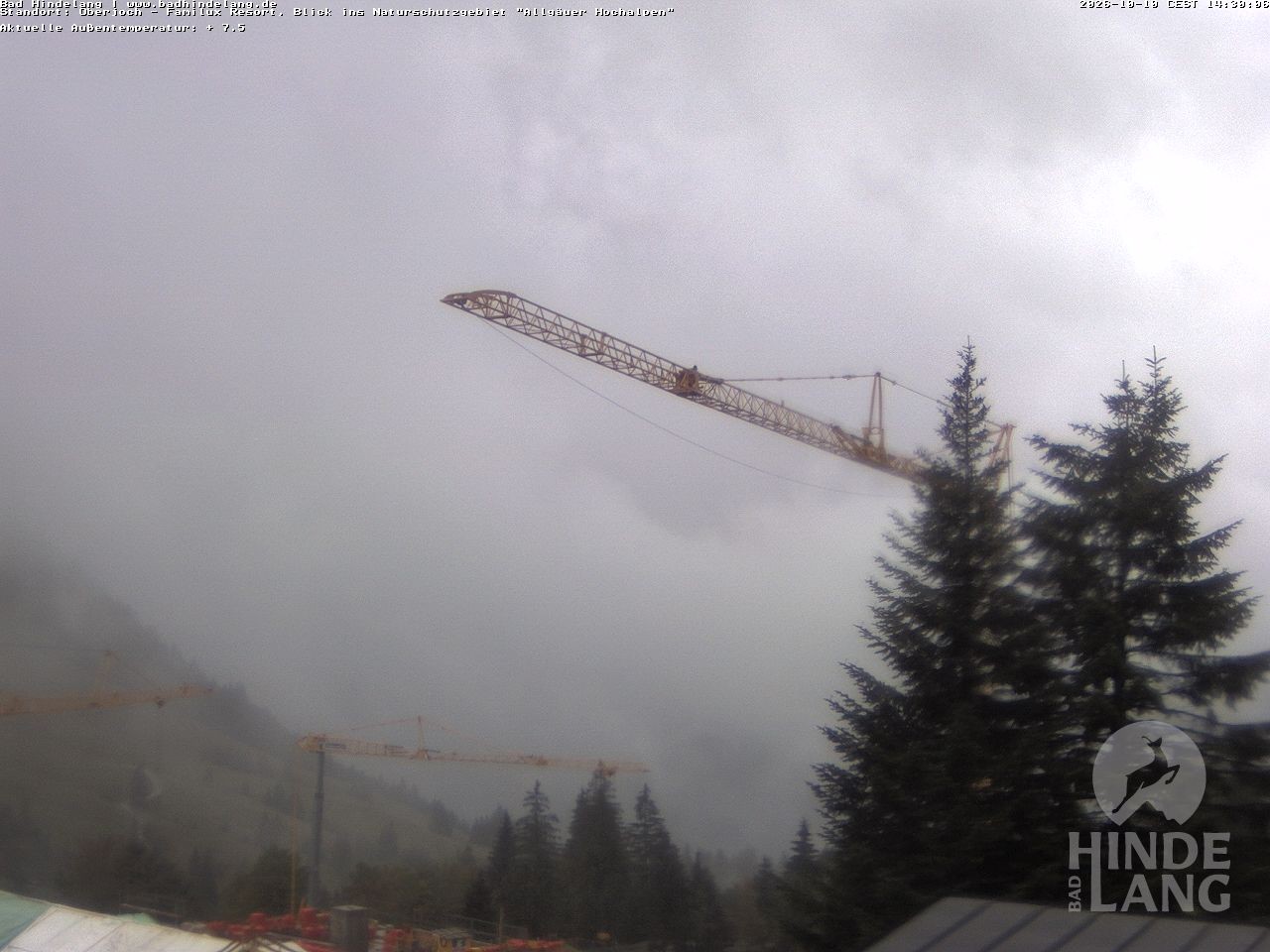 Archiv Foto Webcam Naturschutzgebiet "Allgäuer Hochalpen" vom Kinderhotel Oberjoch aus gesehen