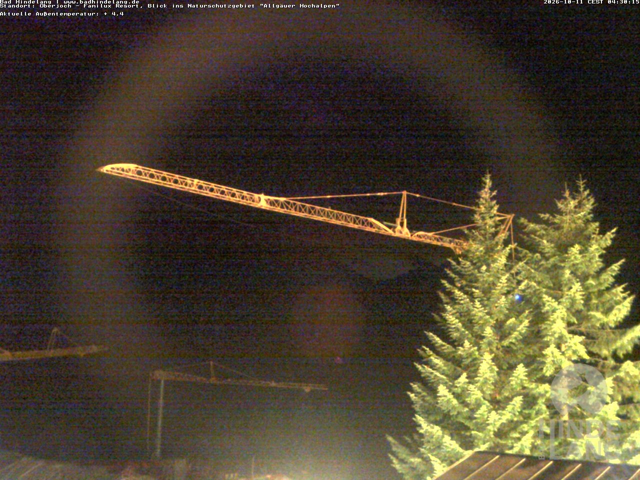 Archiv Foto Webcam Naturschutzgebiet "Allgäuer Hochalpen" vom Kinderhotel Oberjoch aus gesehen