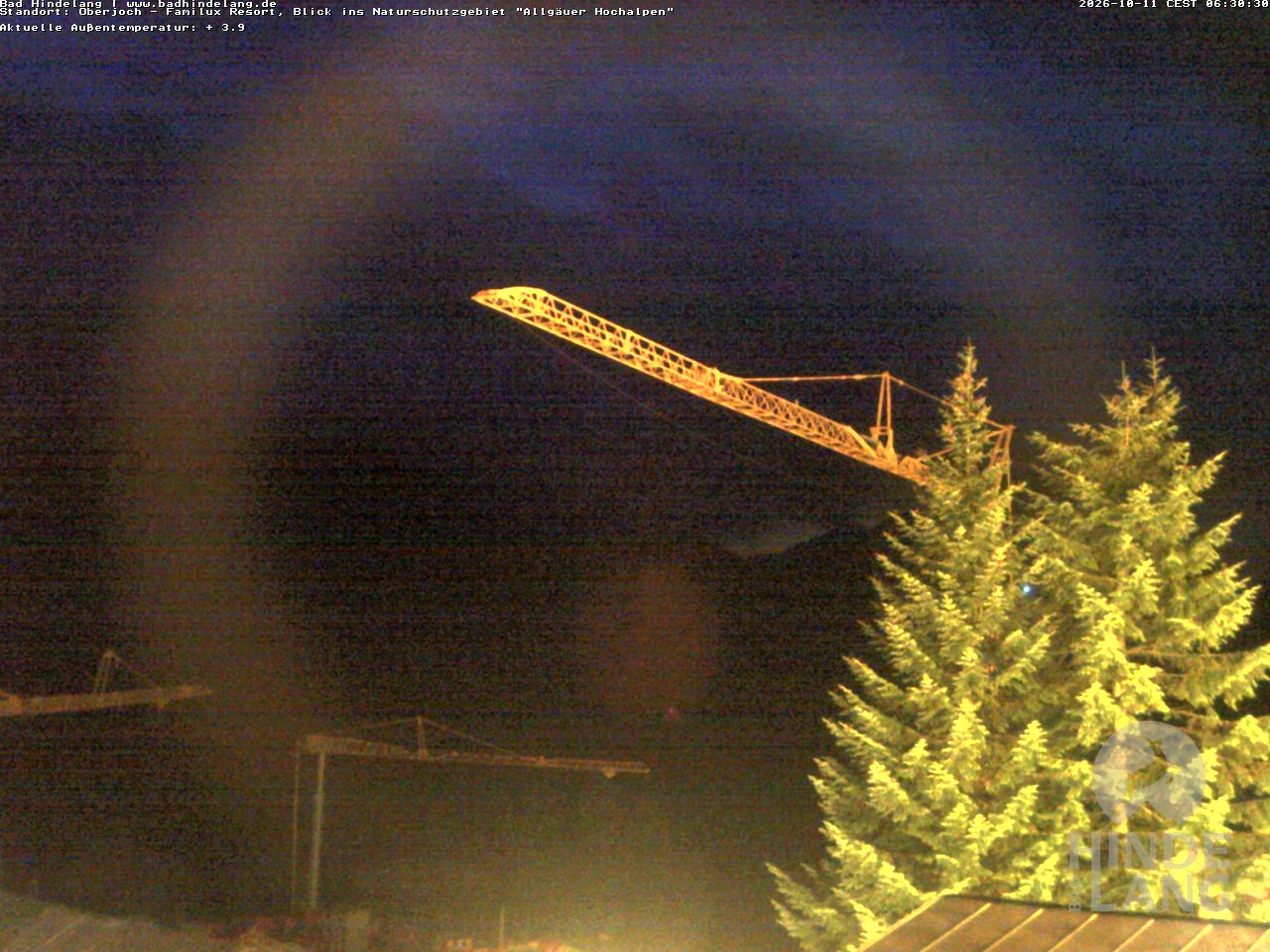 Archiv Foto Webcam Naturschutzgebiet "Allgäuer Hochalpen" vom Kinderhotel Oberjoch aus gesehen