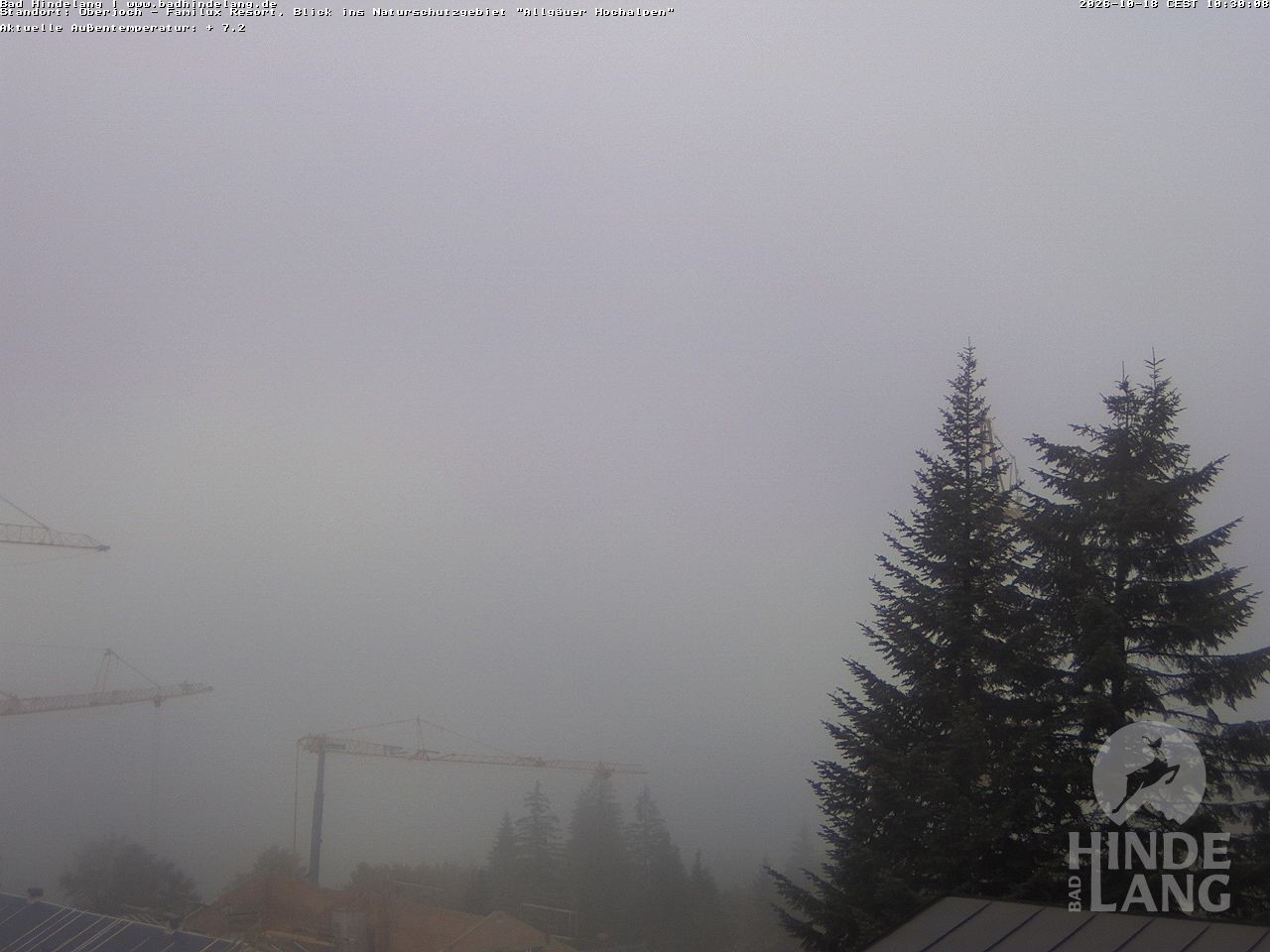 Archiv Foto Webcam Naturschutzgebiet "Allgäuer Hochalpen" vom Kinderhotel Oberjoch aus gesehen